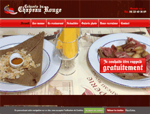Tablet Screenshot of le-chapeau-rouge-mont-st-michel.com